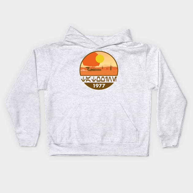 Tatooine Native Kids Hoodie by PopCultureShirts